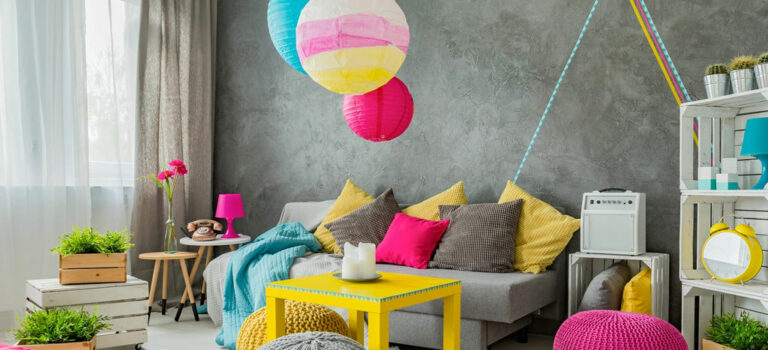 Un toque de color para tu hogar
