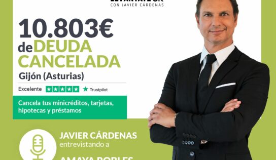 Cárdenas conversa con exonerada de Repara tu Deuda en Gijón (Asturias) por la Ley de Segunda Oportunidad