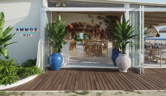 Sunset Hospitality Group abre el restaurante griego Ammos en el icónico Ushuaia Beach Hotel de Ibiza