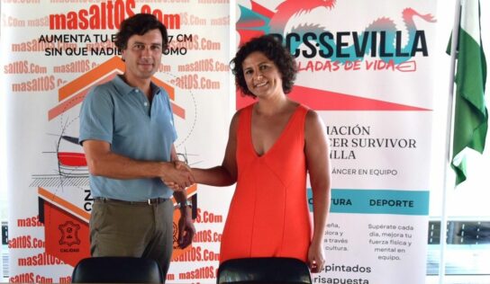 Masaltos.com se alía con el Campeón de Europa de Barco Dragon, BCS Sevilla, para remar contra el cáncer de mama