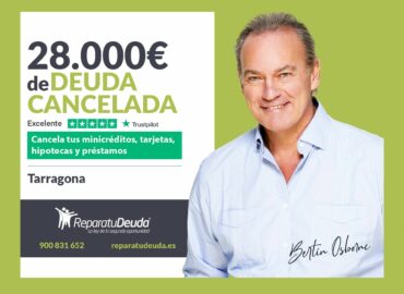 Repara tu Deuda Abogados cancela 28.000€ en Tarragona (Catalunya) con la Ley de la Segunda Oportunidad