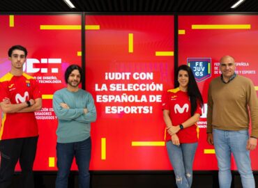 UDIT renueva su patrocinio con la Selección española de esports de FEJUVES